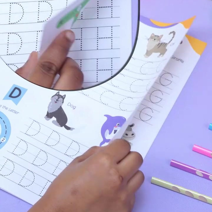 Shape My First Learning Book - A4 Size, 16 Page, Pack of 4