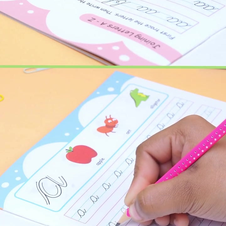 Shape My First Learning Book - A4 Size, 16 Page, Pack of 4