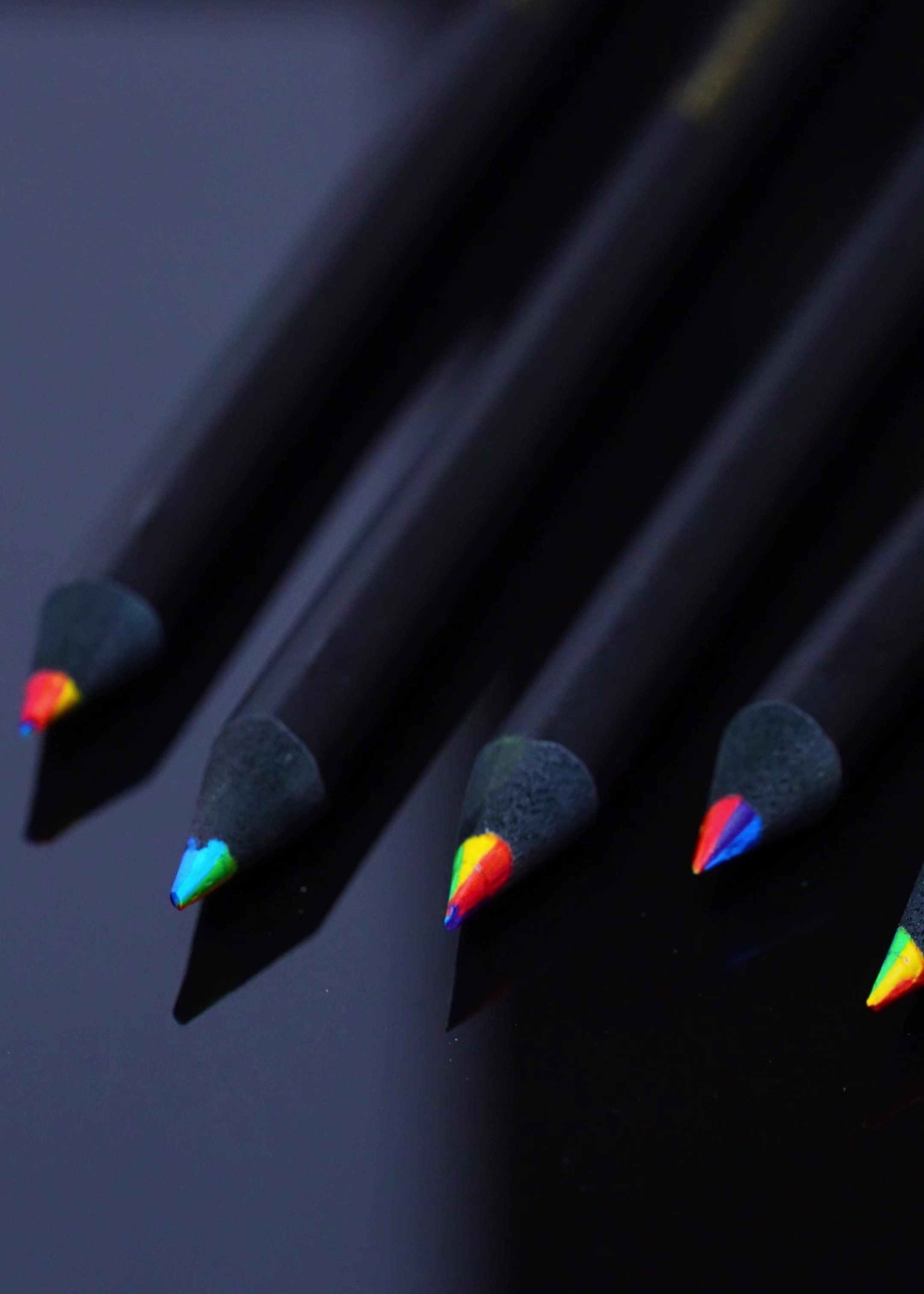 Shape Spectrum Rainbow Pencil 10 pcs Box - Pack of 5