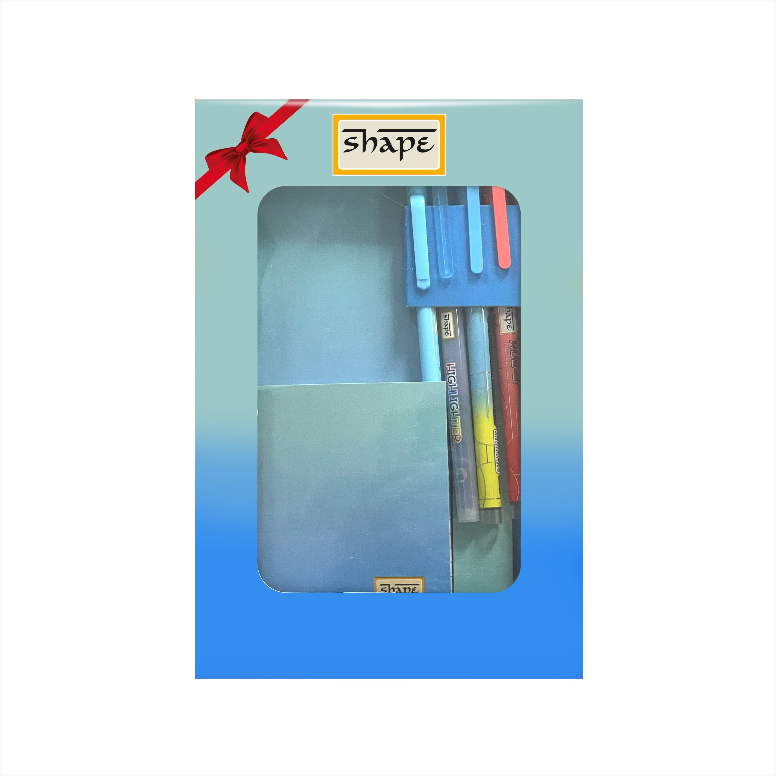 Shape Hue Premium Stationery Gift Set-(Blue)