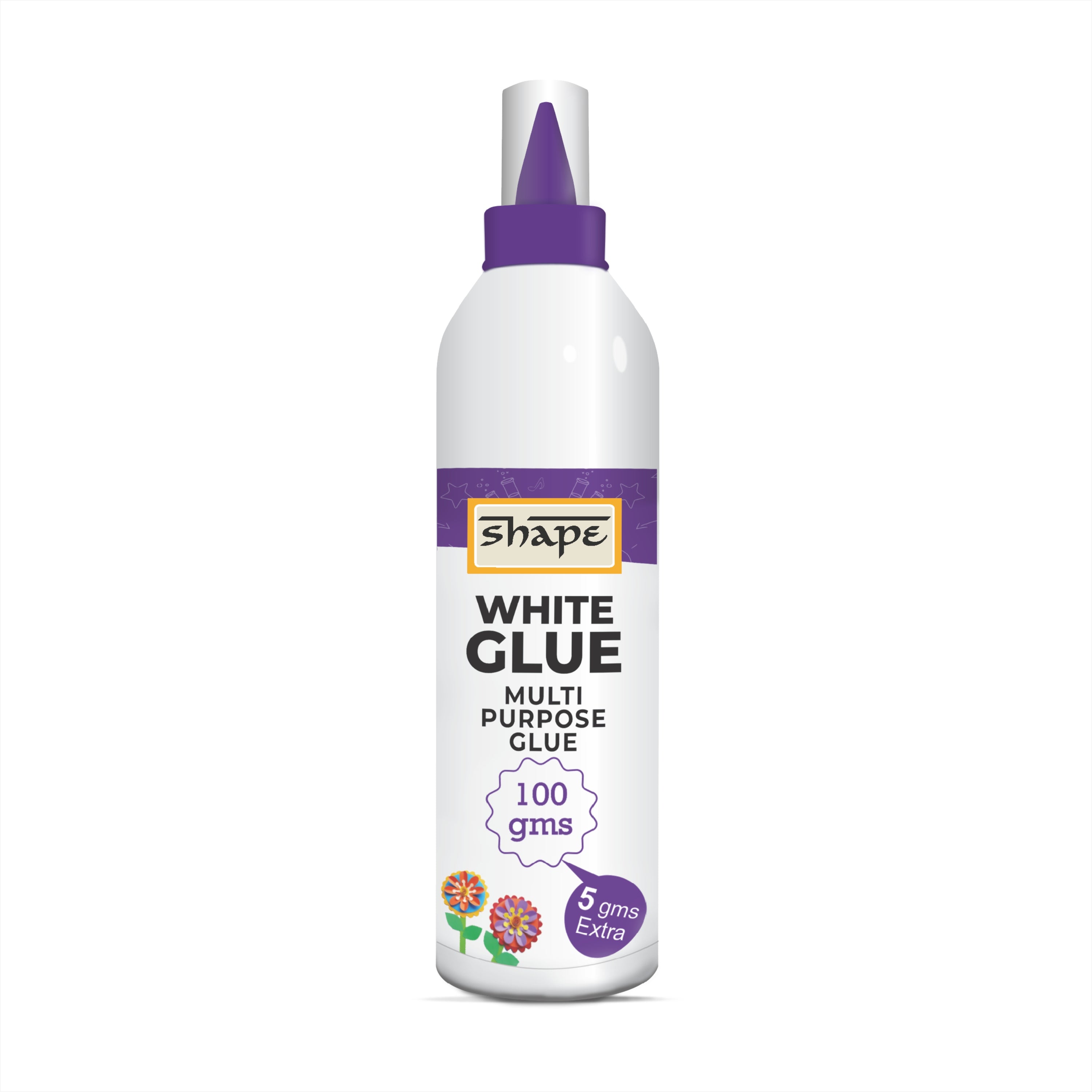 Shape White Glue - 100 + 5 GM - Pack of 3