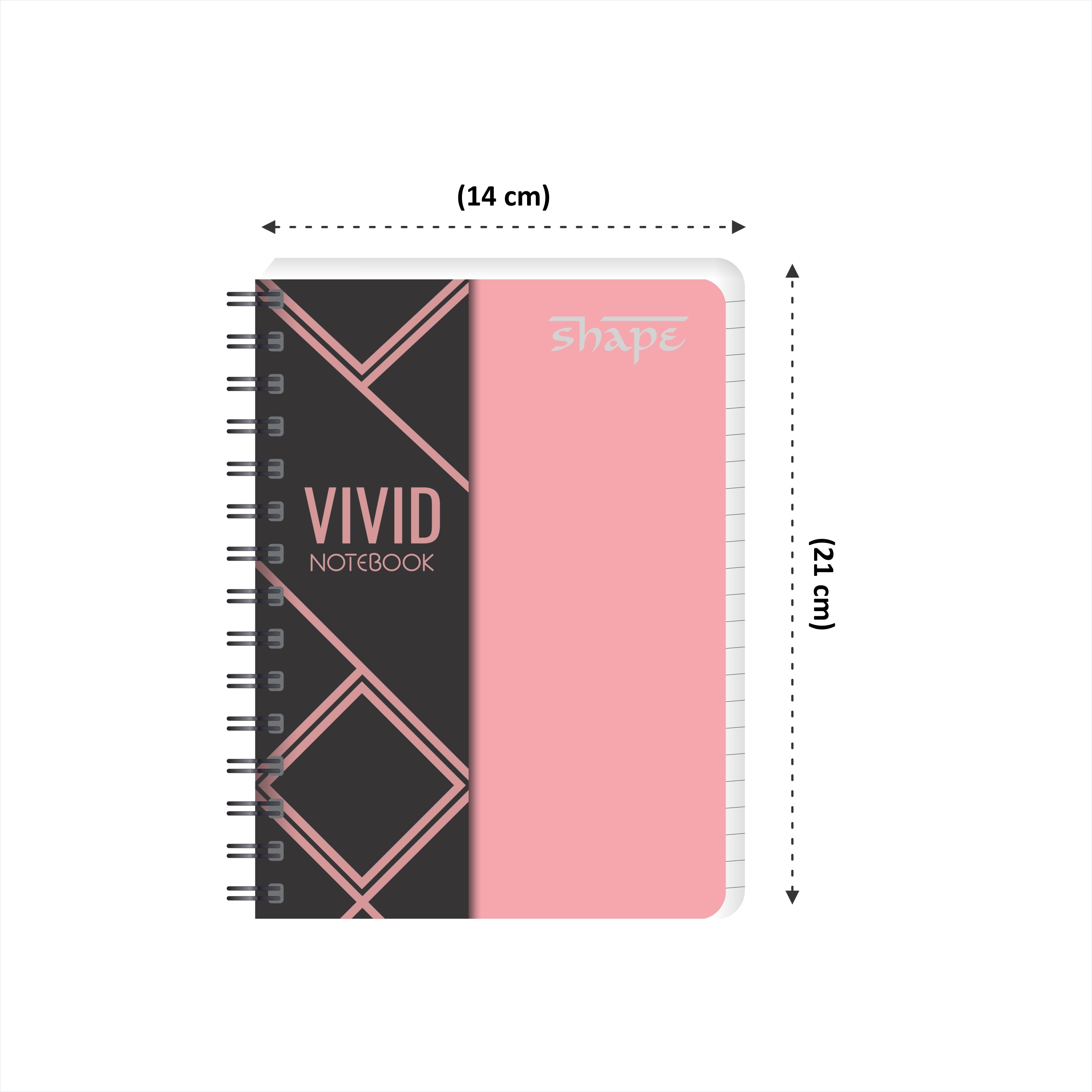 SHAPE VIVID Premium Stationery Gift Set-Pink
