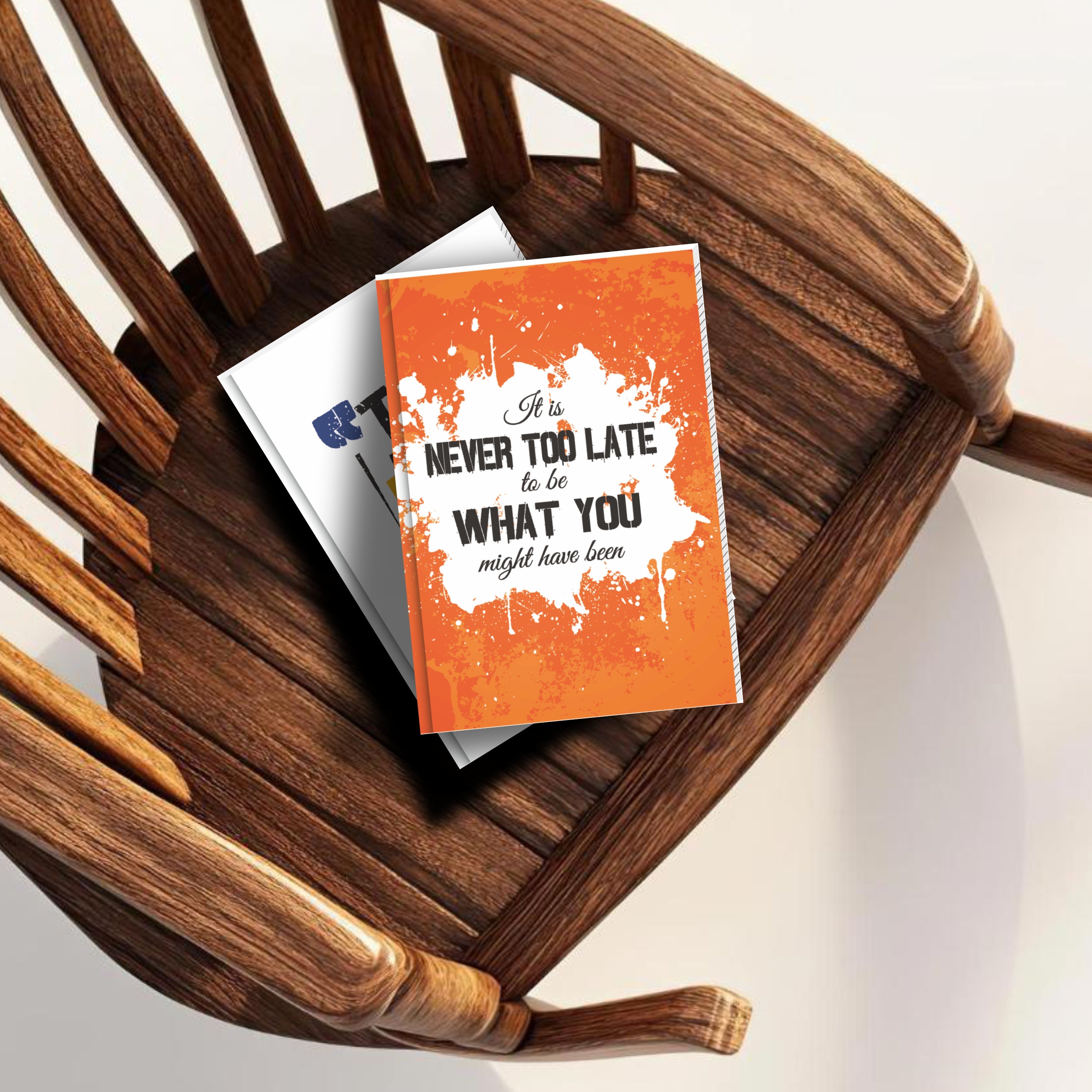 Shape Casebound Notes - A5 Size, 192 Ruled Pages, Natural Shade, Pack of 2