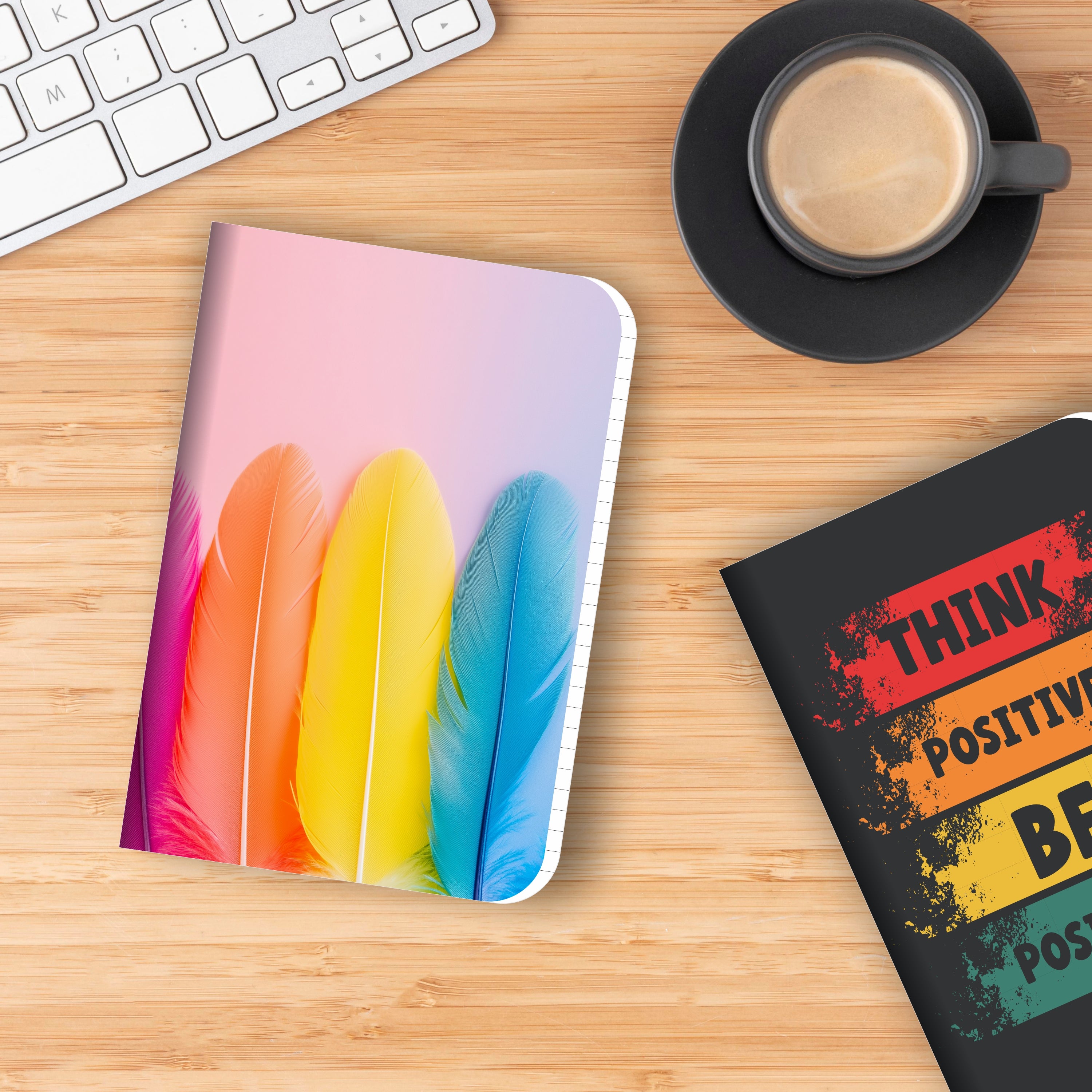 Shape Softbound Notes - A5 Size, 160 Ruled Pages, Natural Shade, Pack of 2