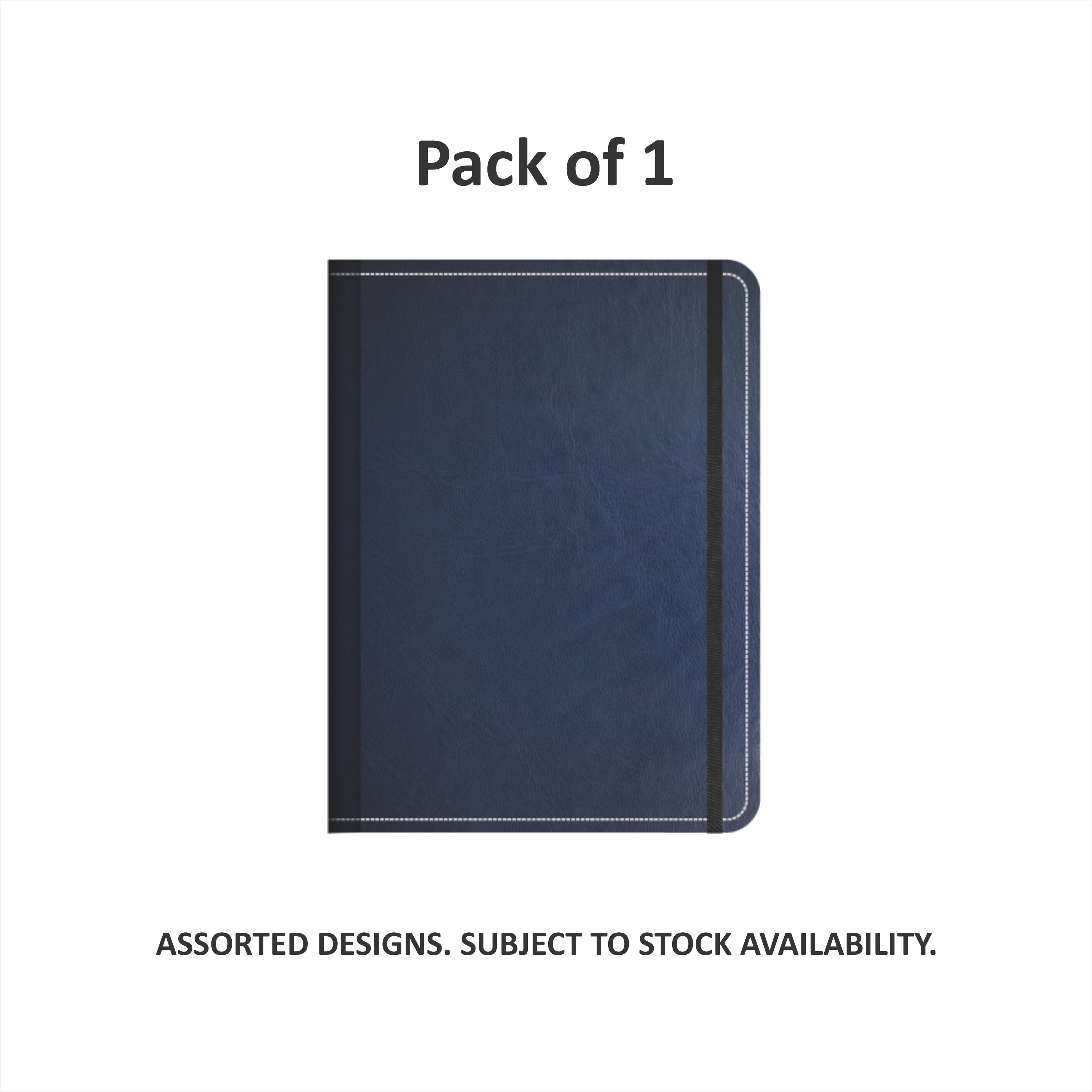 Shape Leatherite Casebound Notes - A5 Size, 172 Ruled Pages