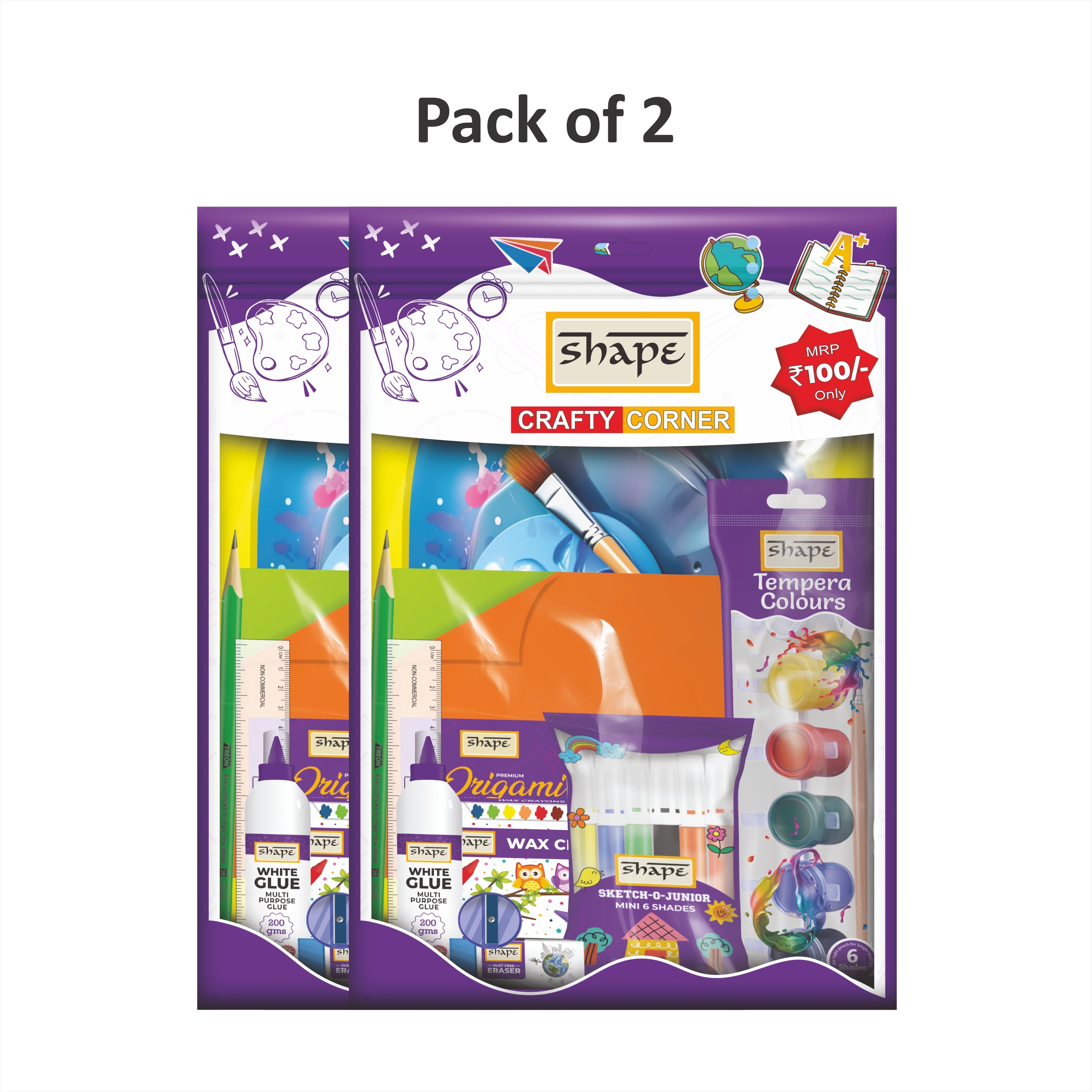 Shape Crafty Corner Gift Set - Pouch Packing