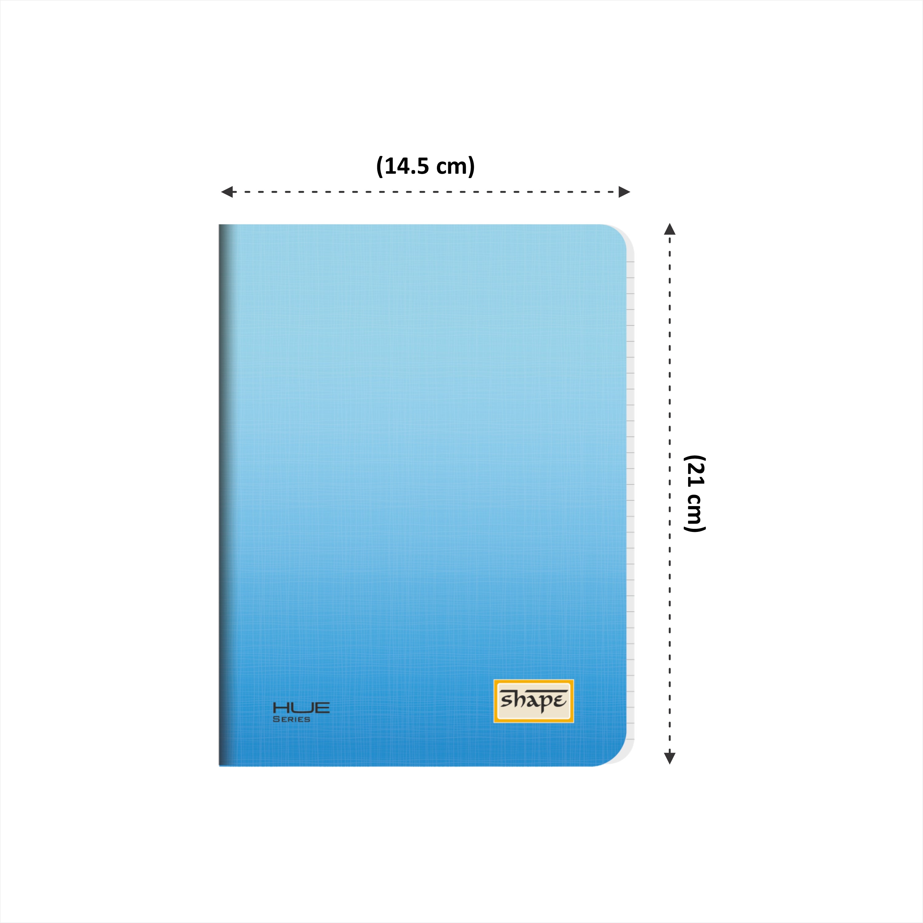 Shape Hue Premium Stationery Gift Set-(Blue)
