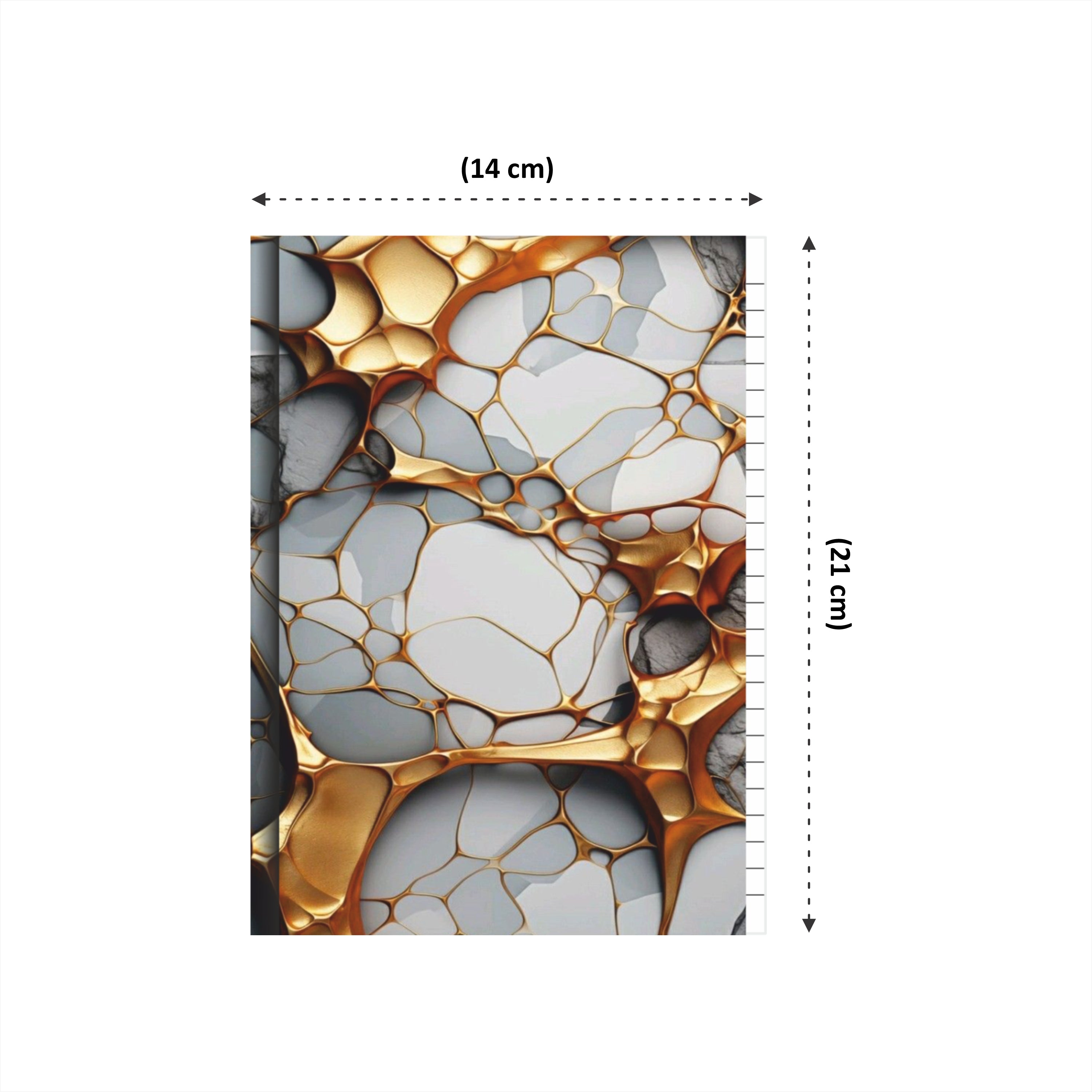 Shape LUXE Casebound Notes - A5 Size, 160 Ruled Pages, Pack of 2