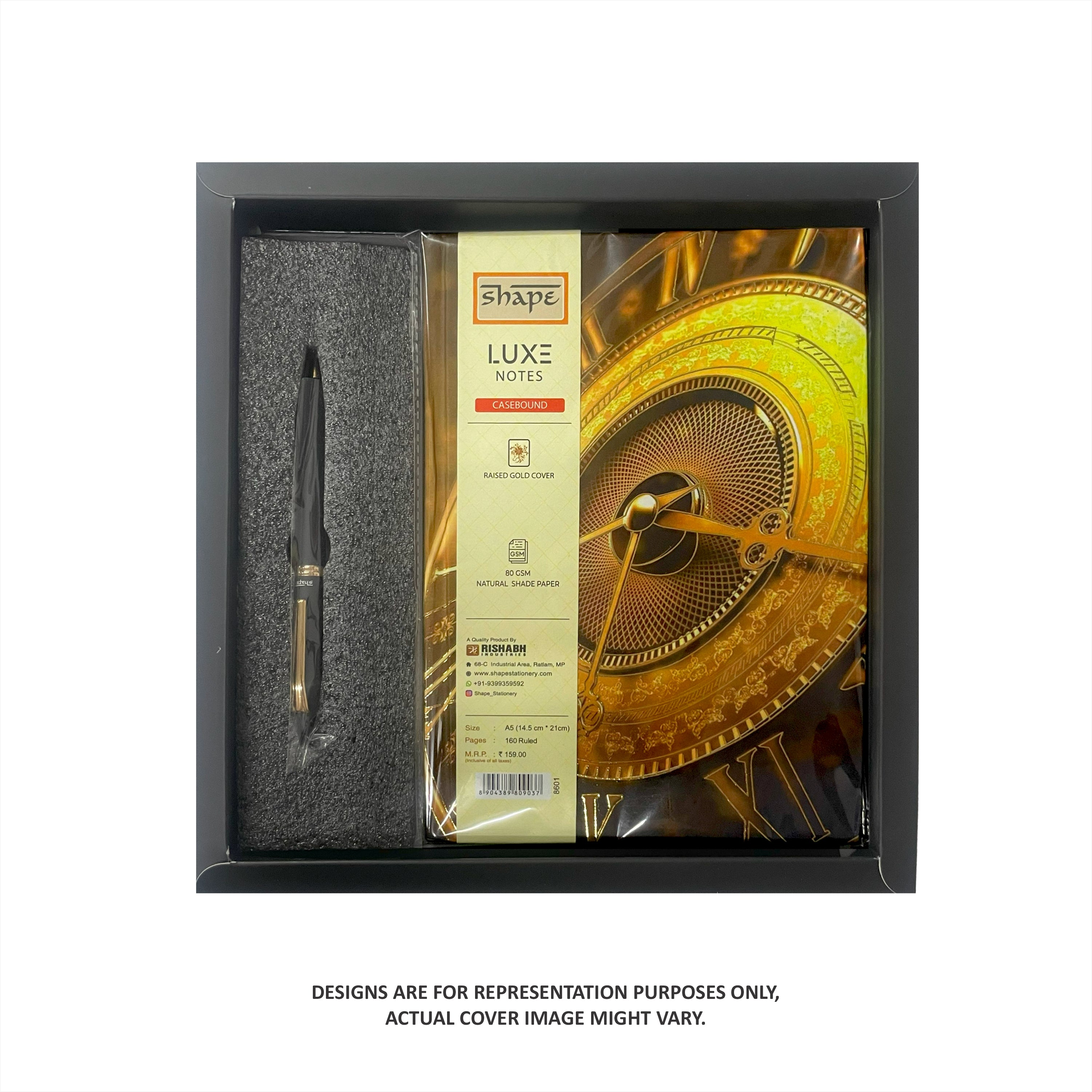 Shape Luxe Notes Gift Set