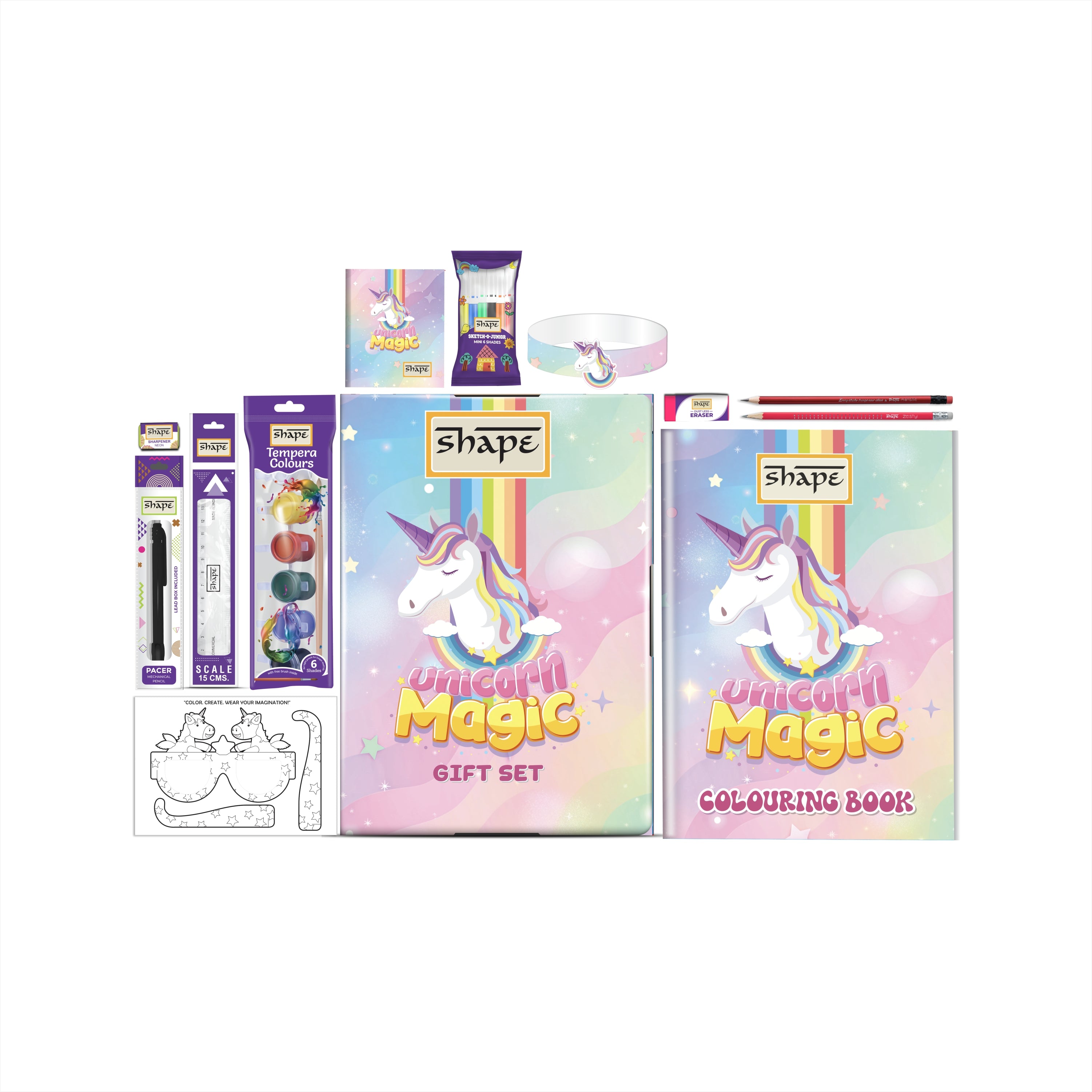 Shape Characters Gift Set - Pack of 4