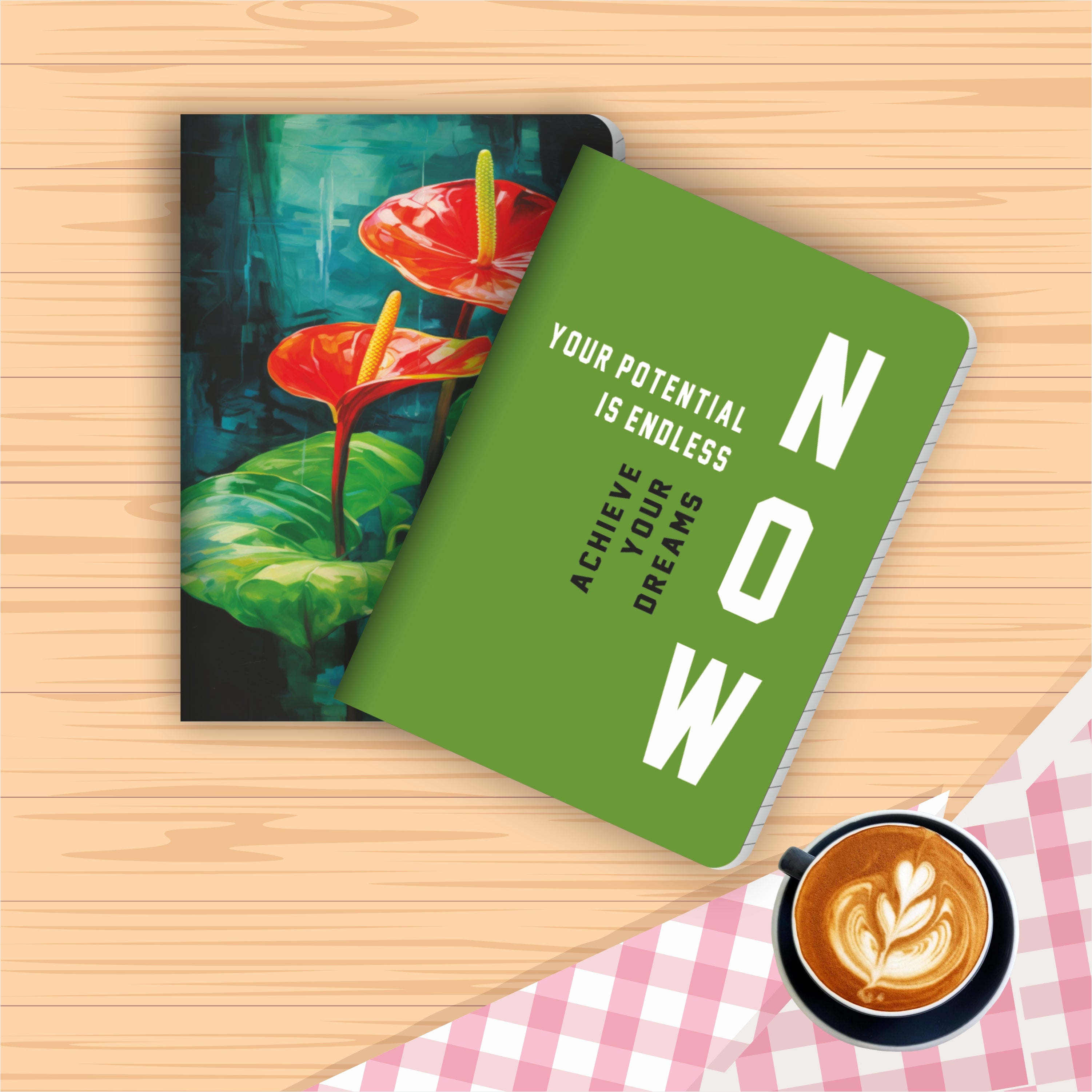 Shape Softbound Notes - A6 Size, 192 Ruled Pages, Pack of 4