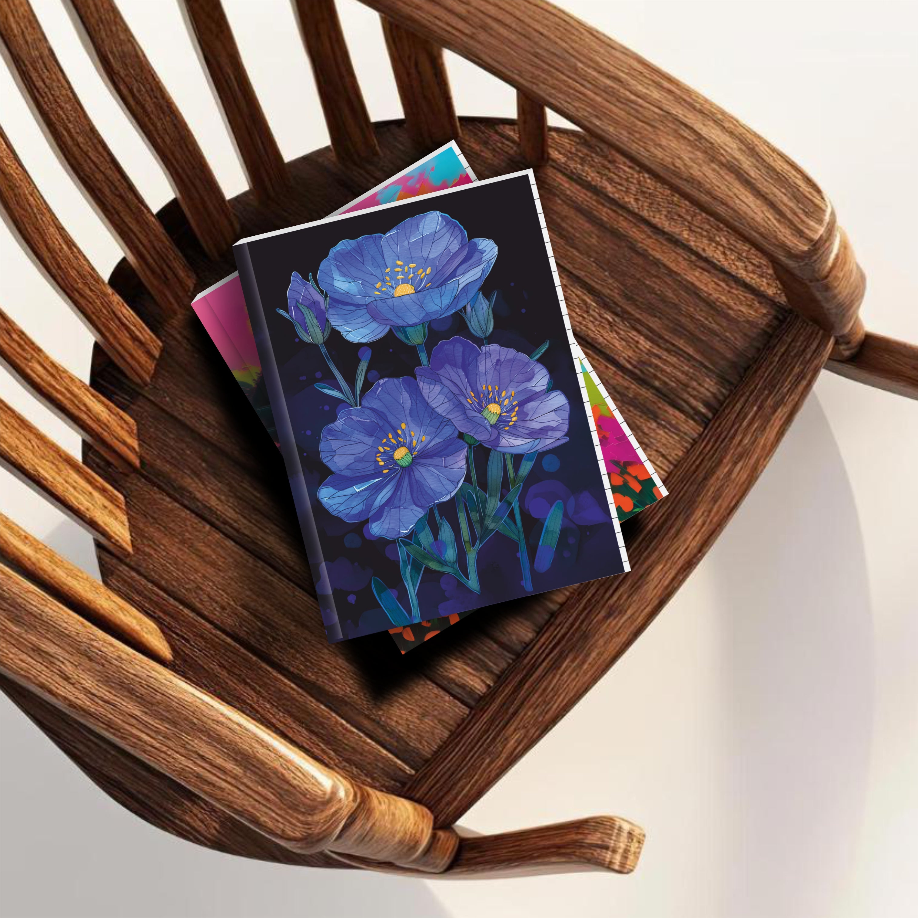 Shape Case Bound Notes- 18*24 Size, 192 Ruled Pages, Pack of 2