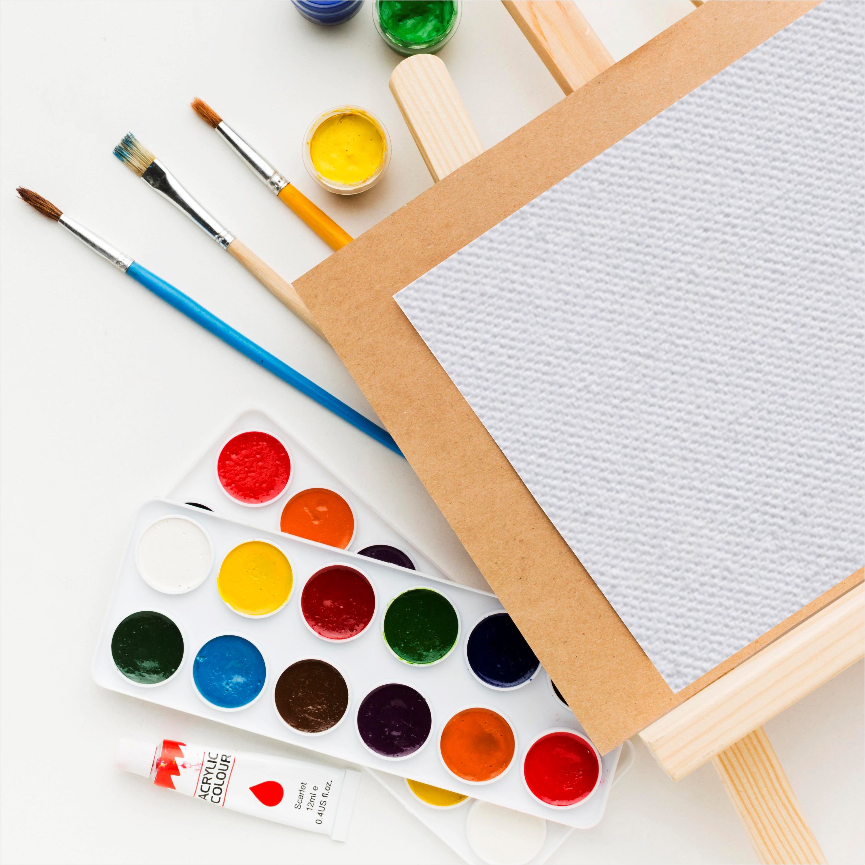 Shape Canvas Board 6*8 - Pack of 4