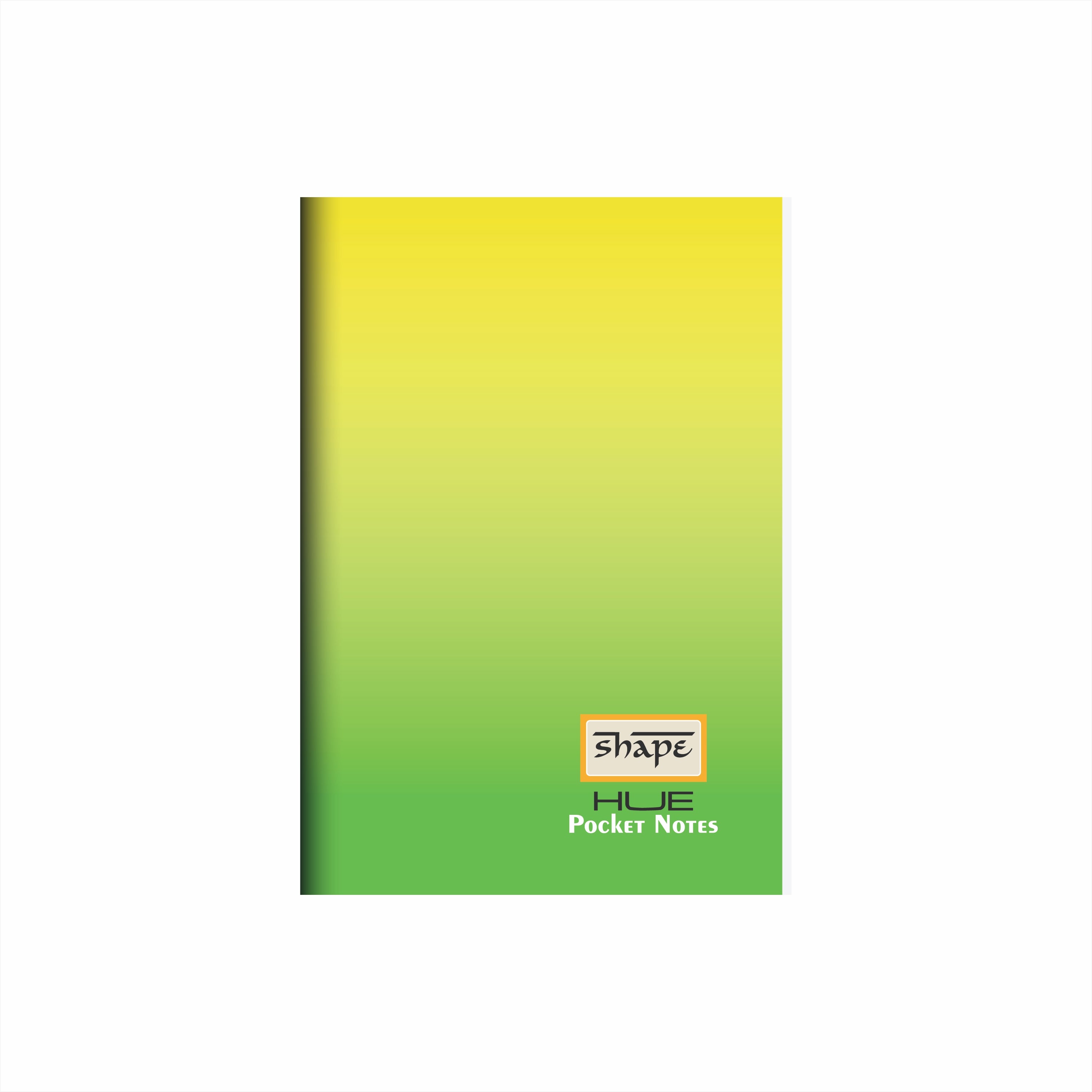 Shape Hue Premium Stationery Gift Set-(Yellow-Green)