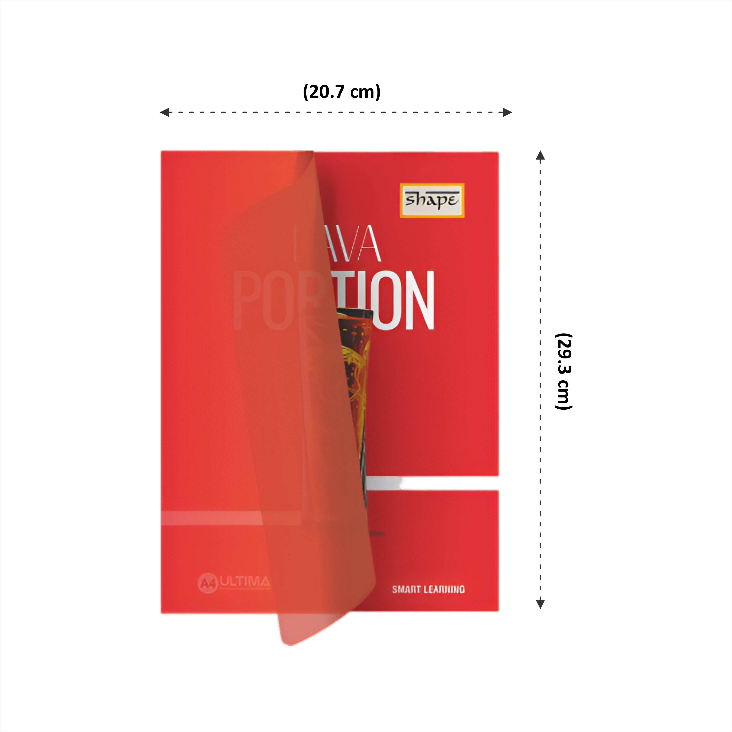 Shape Ultima Notebook - A4 Size, 172 Ruled Pages, Pack of 3