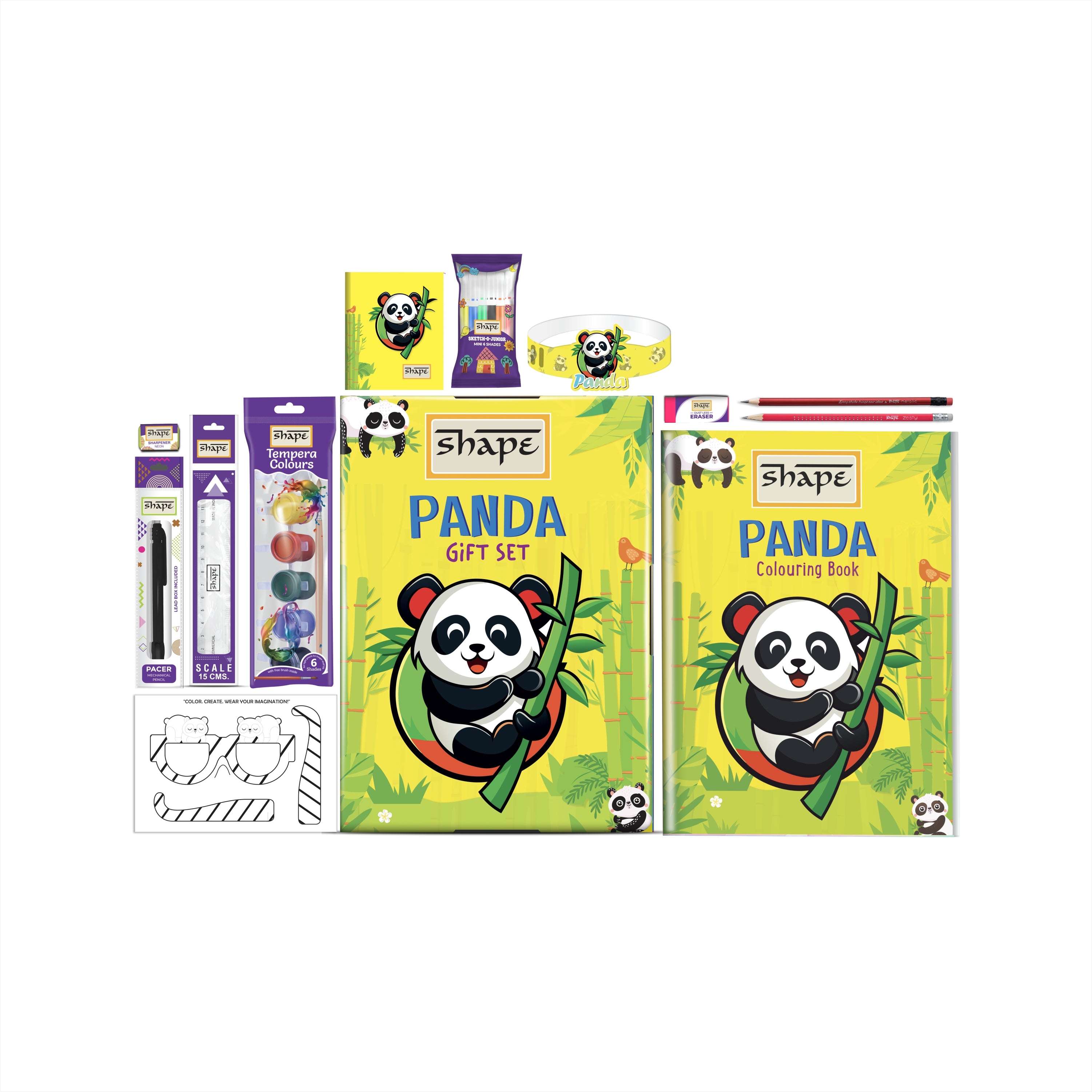 Shape Characters Gift Set - Pack of 4