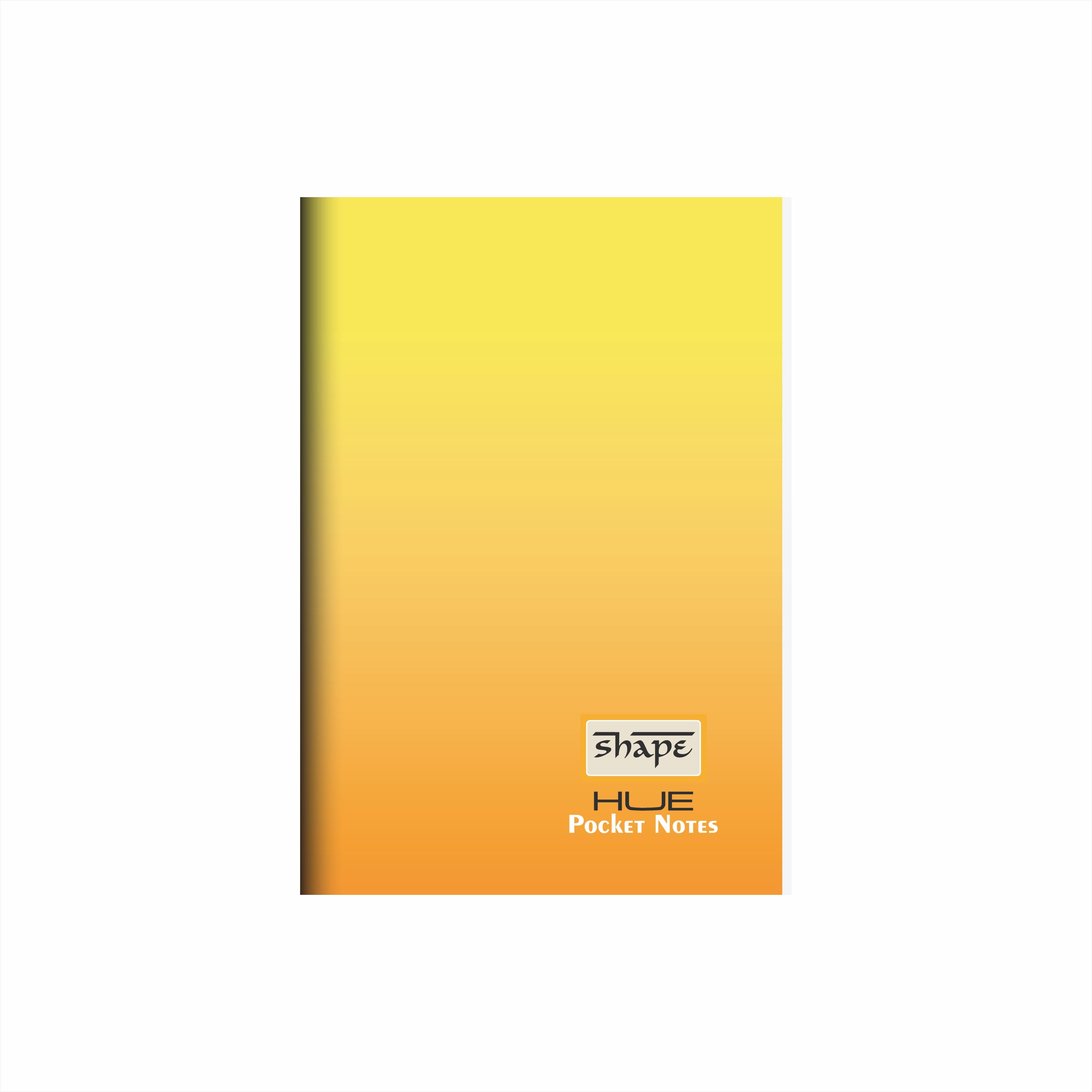 Shape Hue Premium Stationery Gift Set- (Yellow-Orange)
