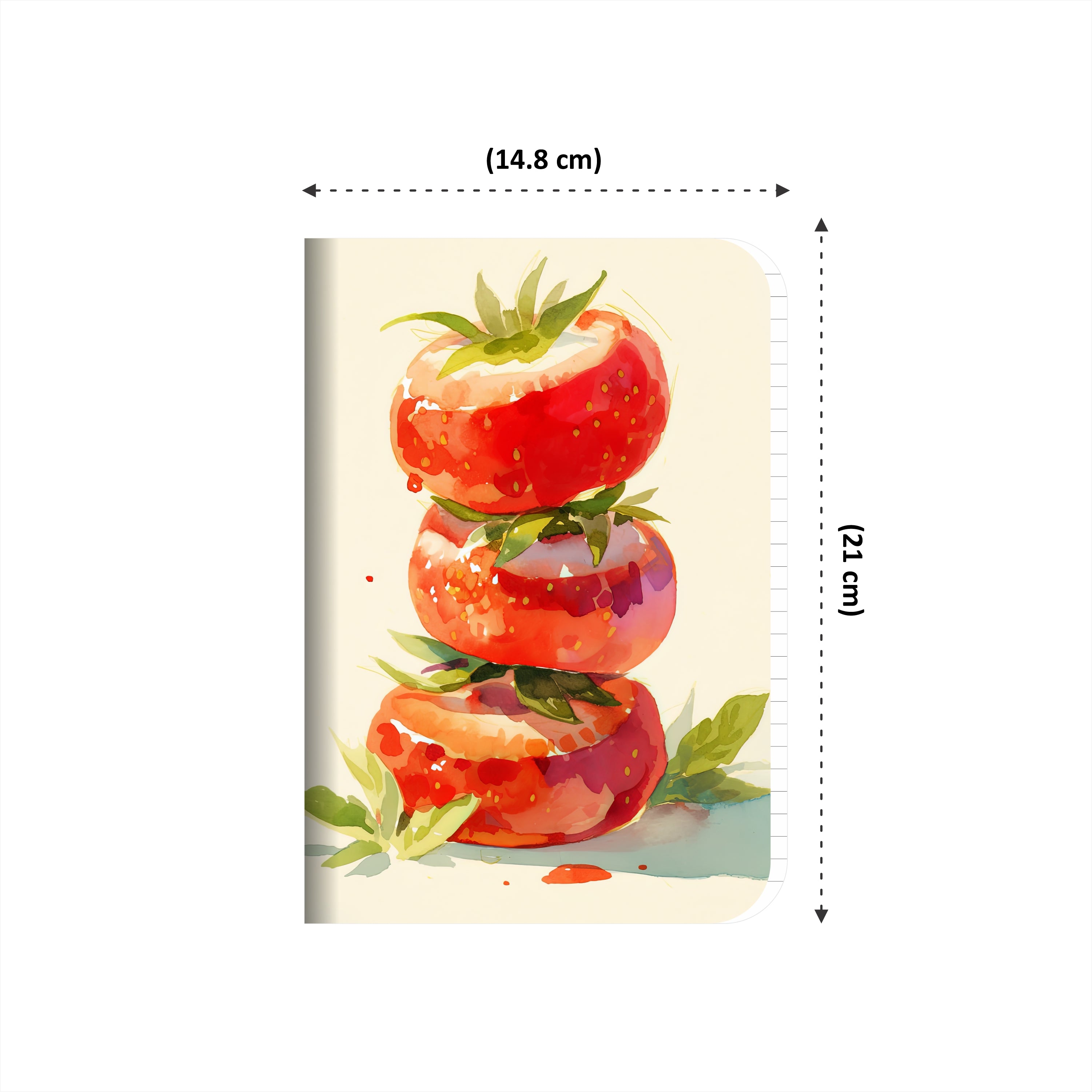 Shape Softbound Notes - A5 Size, 160 Ruled Pages, Natural Shade, Pack of 2