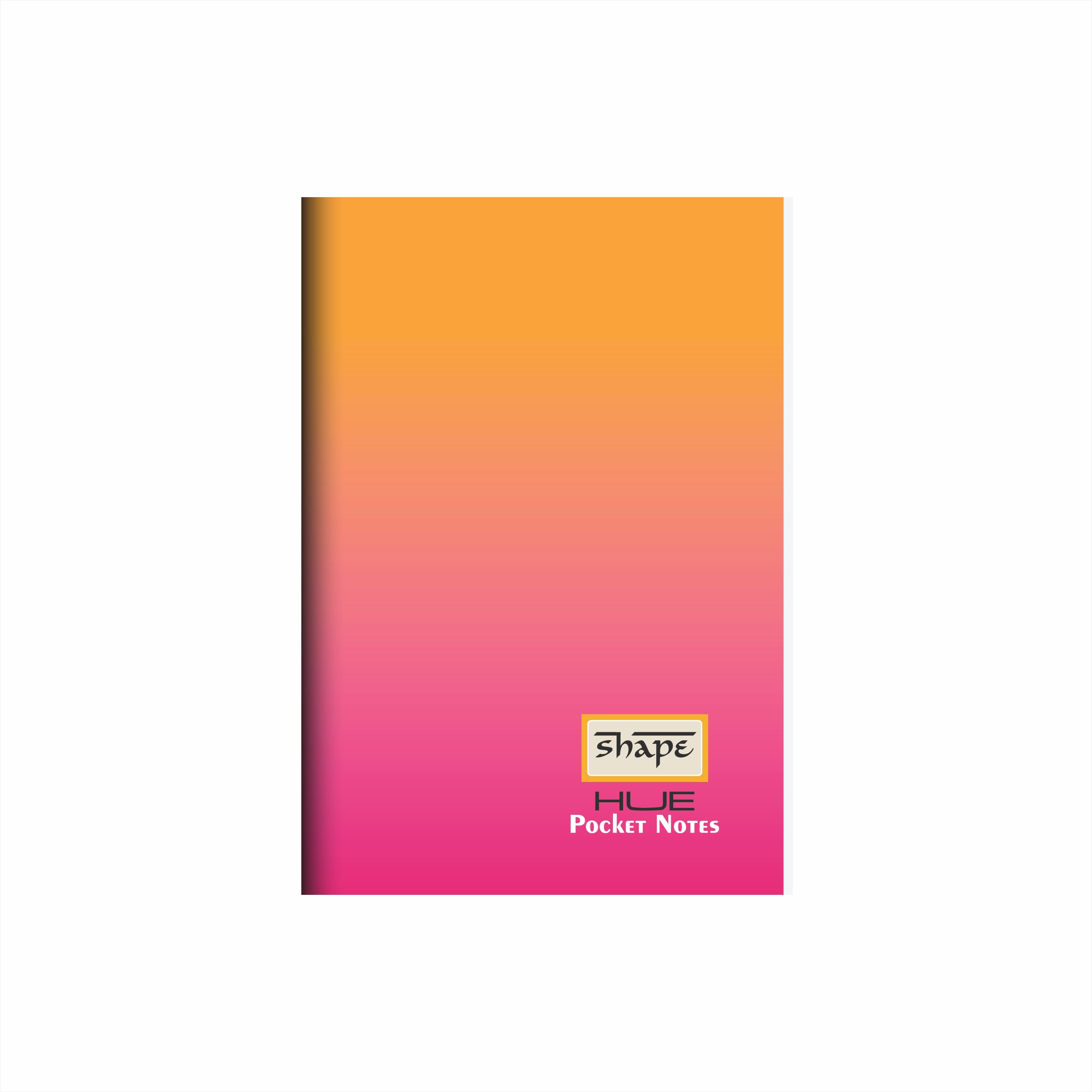 Shape Hue Premium Stationery Gift Set-(Pink-Orange)