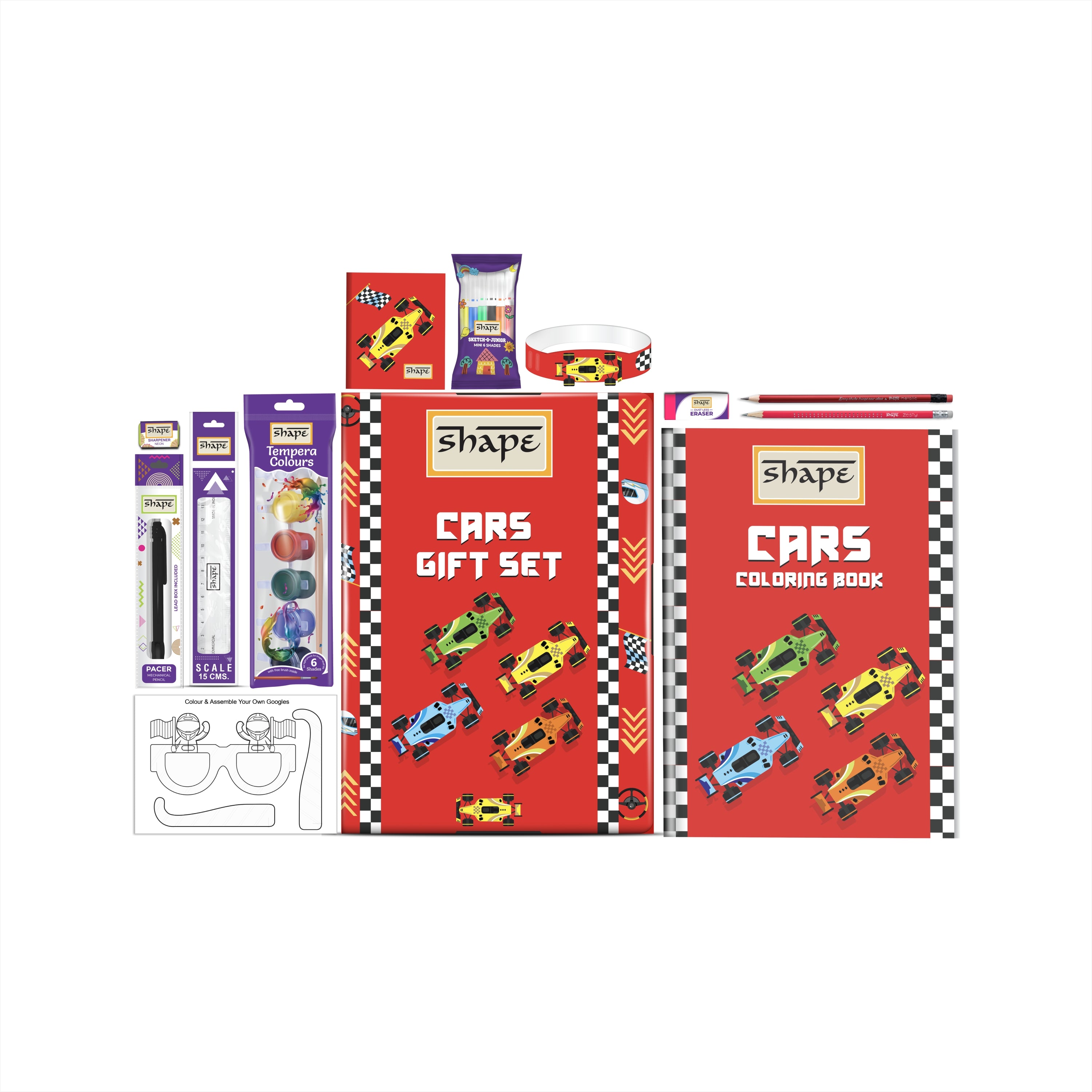 Shape Characters Gift Set - Pack of 4