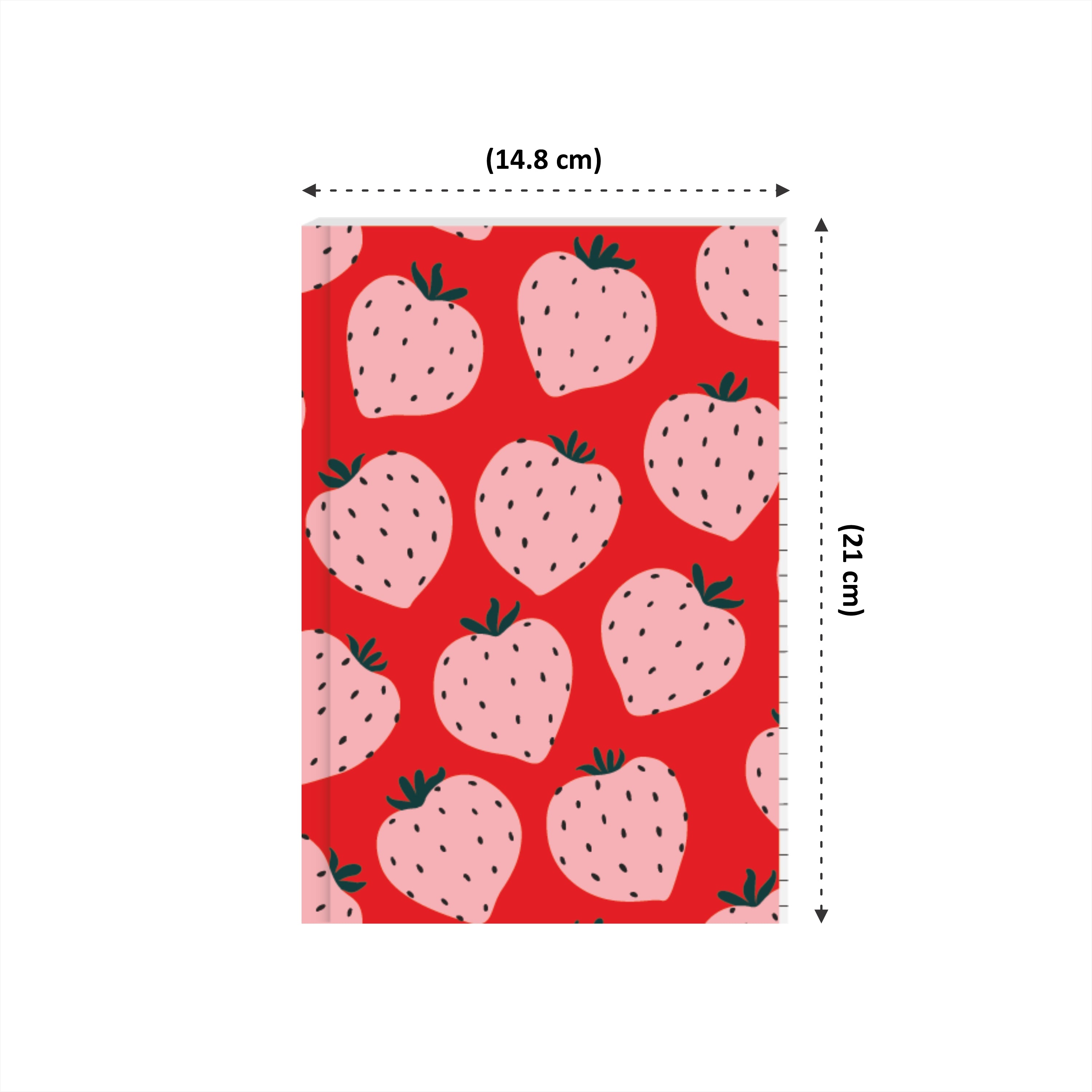 Shape Case Bound Notes- A5 Size, 192 Ruled Pages, Pack of 2