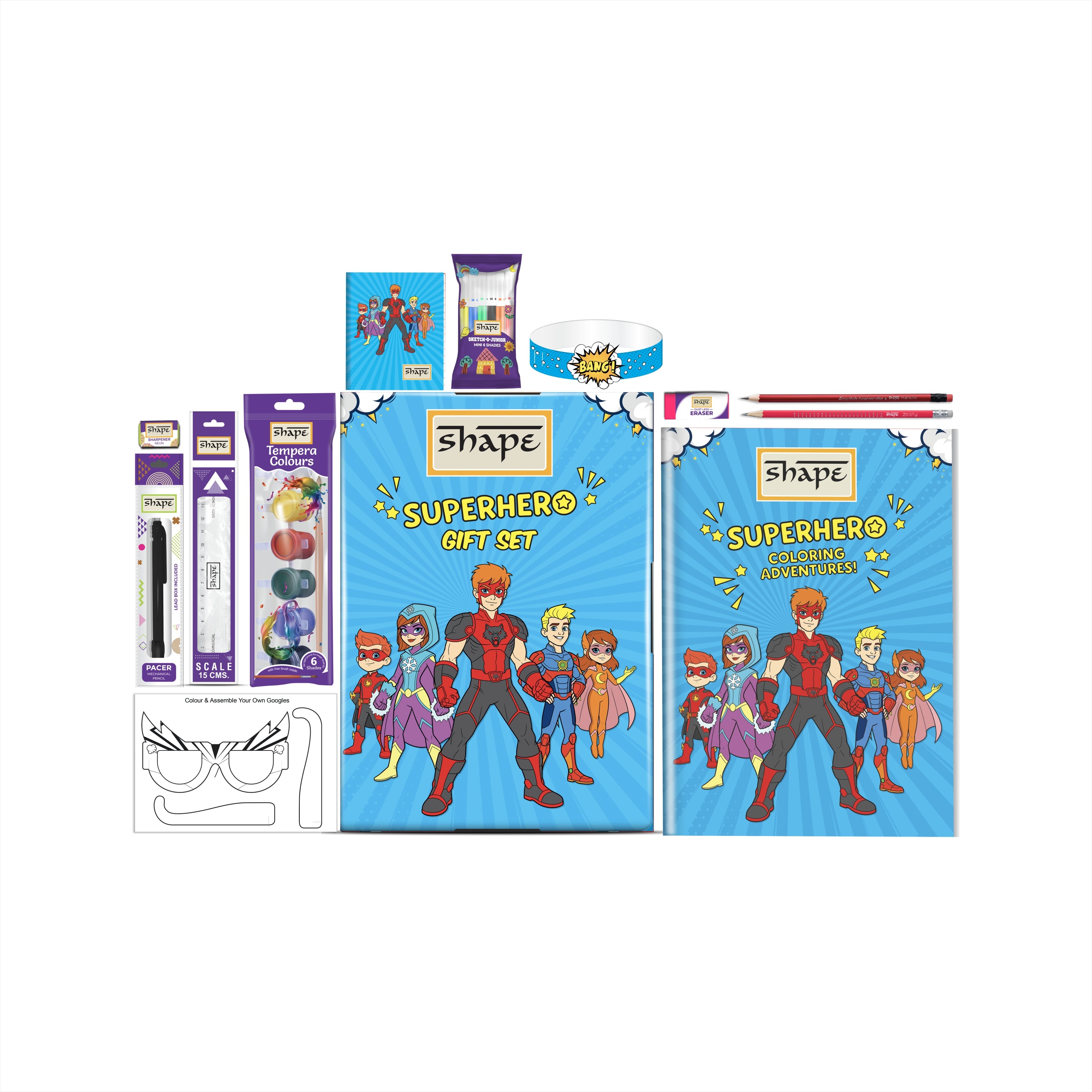 Shape Characters Gift Set - Pack of 4