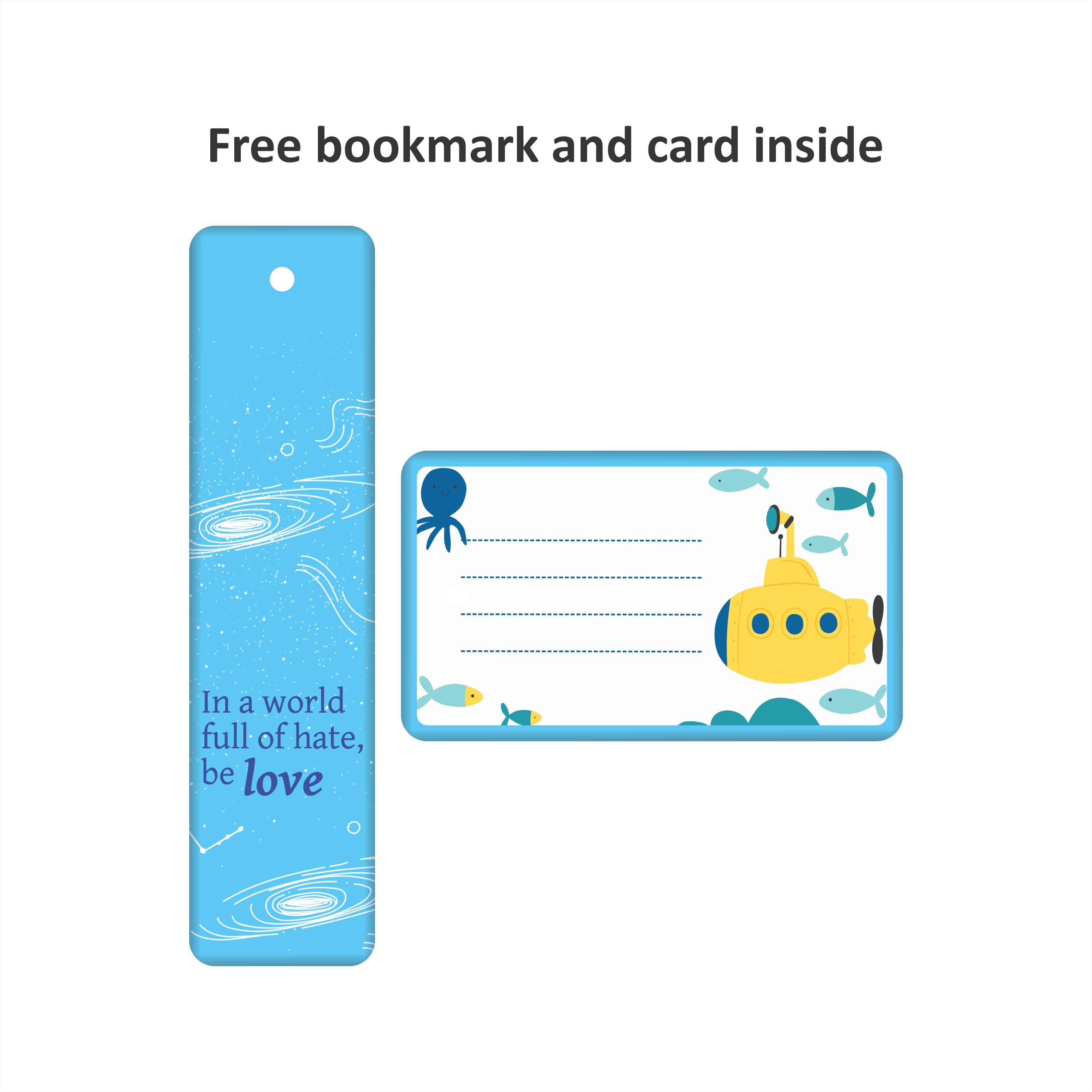 SHAPE VIVID Premium Stationery Gift Set-Blue