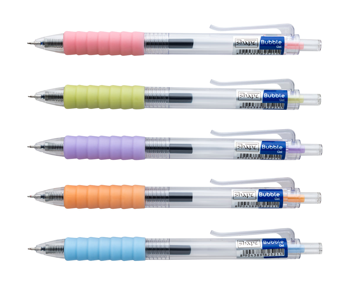 Shape Bubble Gel Pen (Pack of 2)