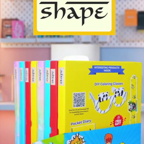 Shape Characters Gift Set - Pack of 4