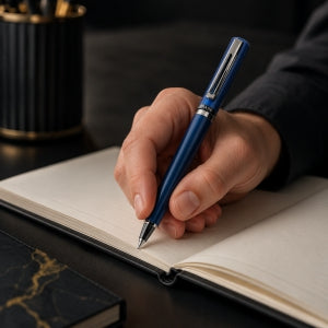 Shape Oracle Metal Pen - Blue