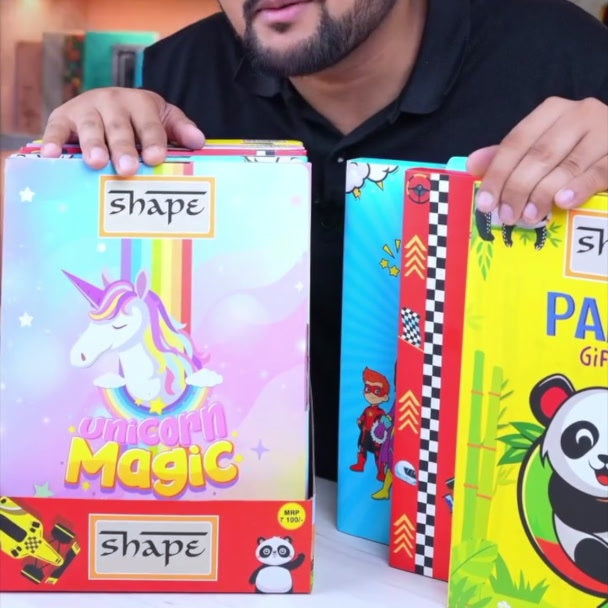 Shape Characters Gift Set - Pack of 4