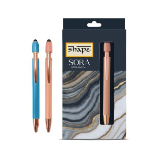 Shape Sora Metal Pen - Blue