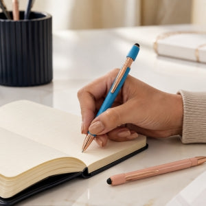 Shape Sora Metal Pen - Blue