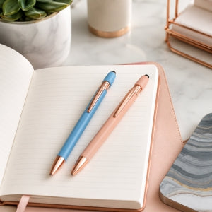 Shape Sora Metal Pen - Blue