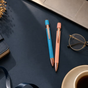 Shape Sora Metal Pen - Blue