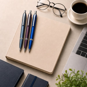 Shape Strive Metal Pen - Blue